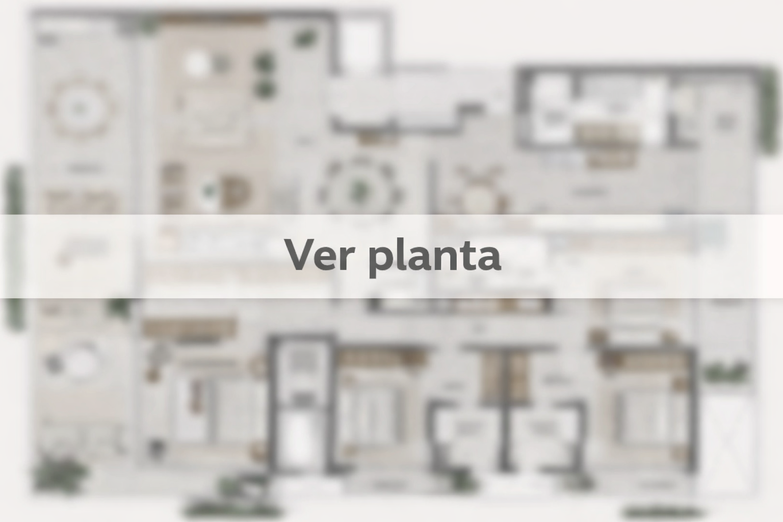 Planta ampla do apartamento Vieira 432 Ipanema — layout de 412 m² assinado por Thiago Bernardes